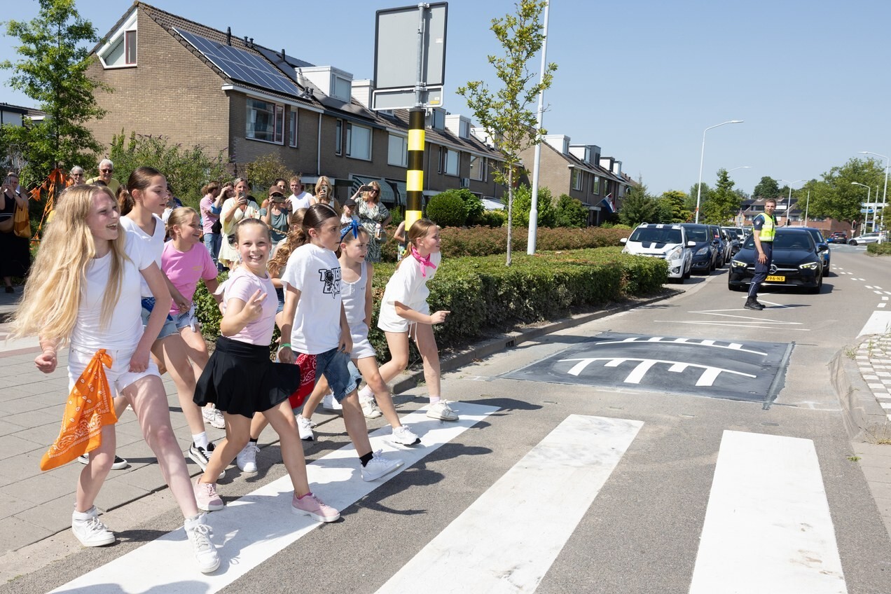 Jan Steenlaan verkeersdrempel