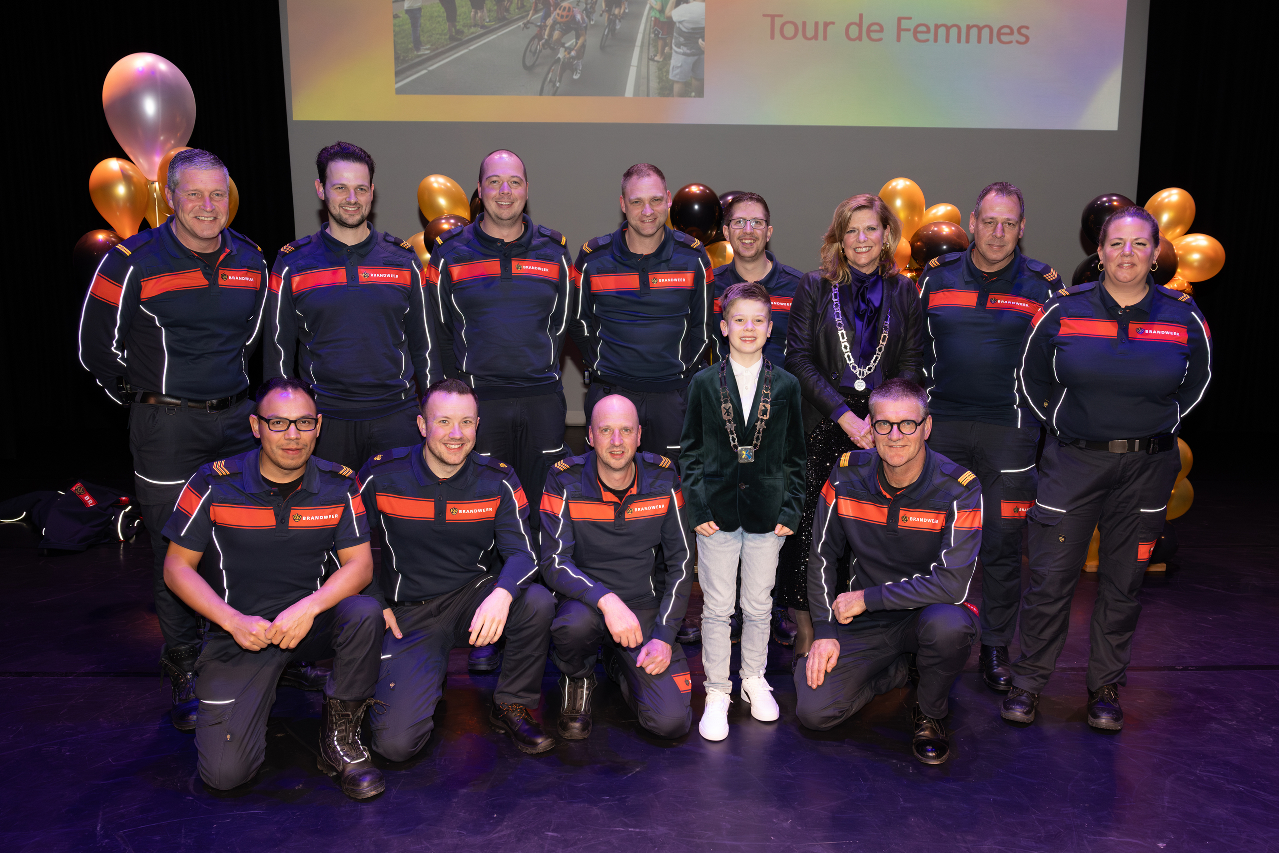 Bezoek brandweer 